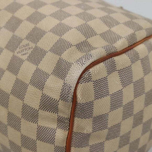 LOUIS VUITTON Damier Azur Speedy 30 Hand Bag N41533 LV Auth bs24986 - Picture 4 of 16